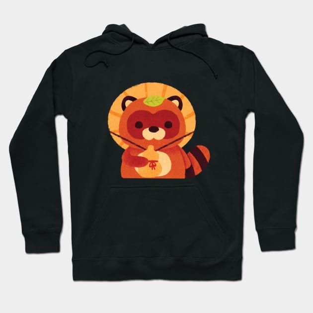 Tanuki Hoodie by Nina.spicy.illustration